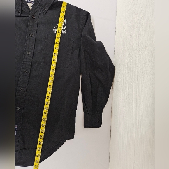 2006 Salt Lake City Winterfest Embroidered Button Down Shirt in Black Sz Med - Picture 8 of 10